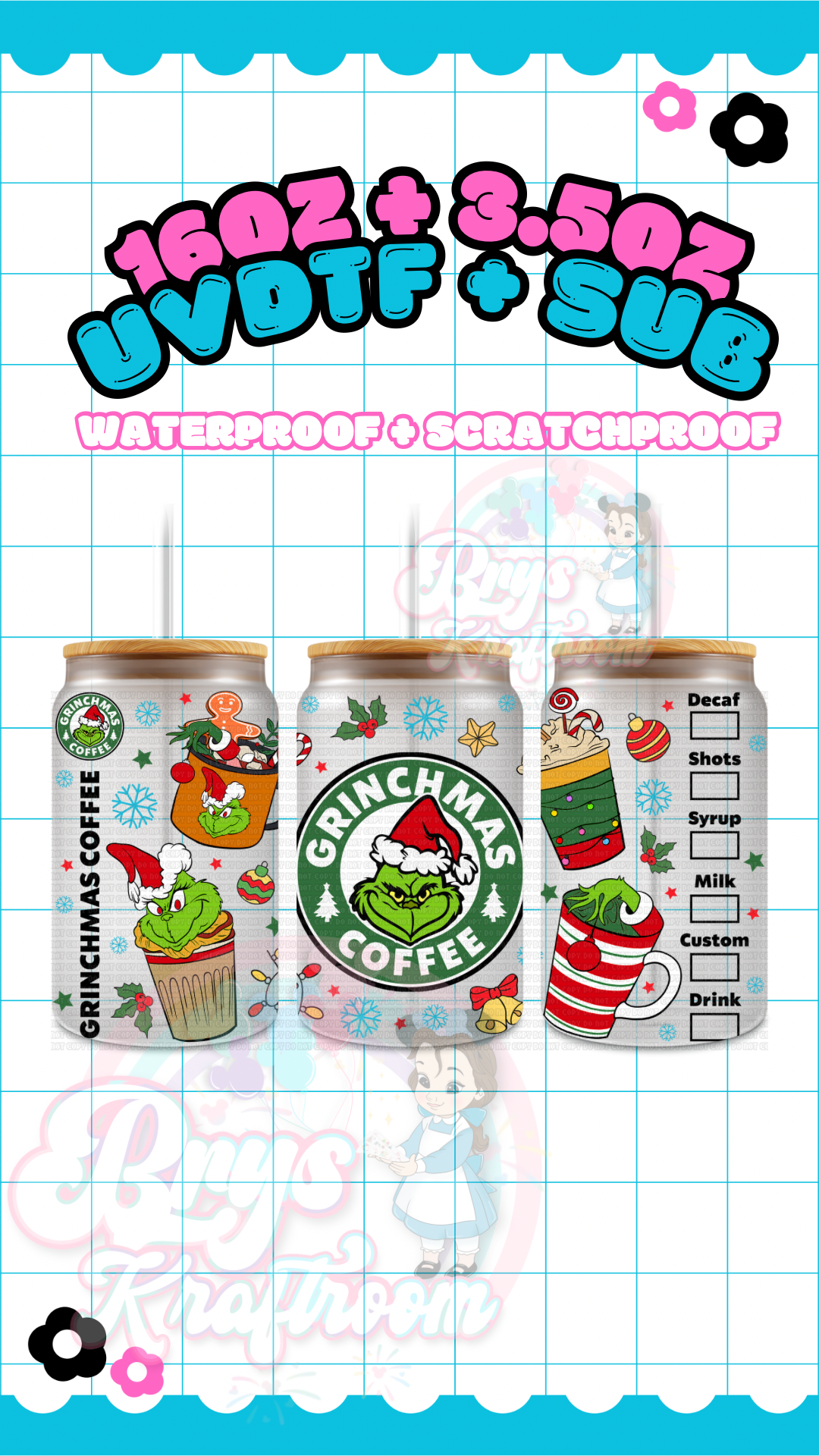 Grinchmas Starbies Coffee