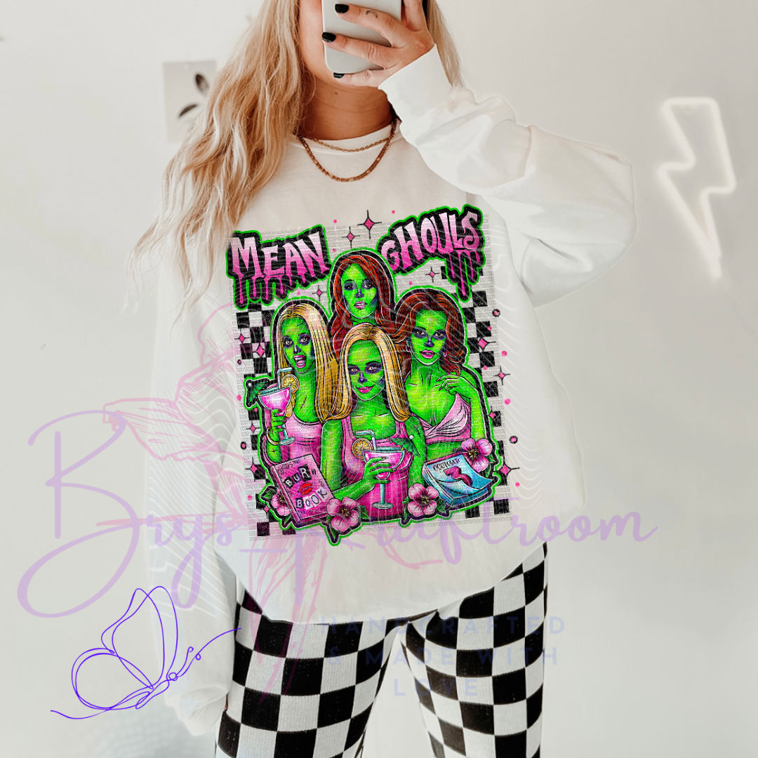 Mean Ghouls 11” DTF Transfer