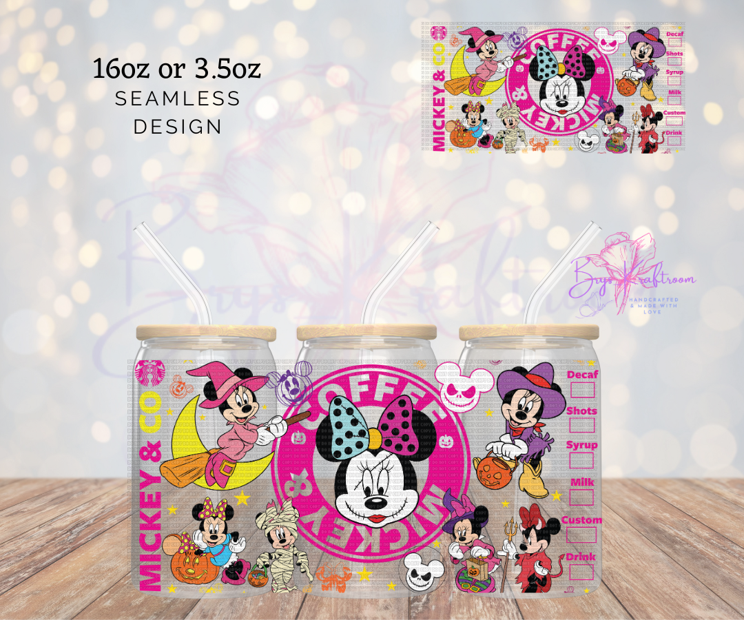 Witch Minnie *EXCLUSIVE* UV DTF Wraps