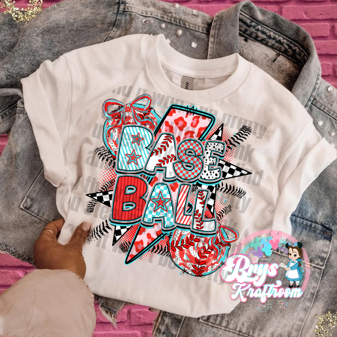 Baseball Mama | Red+Blue