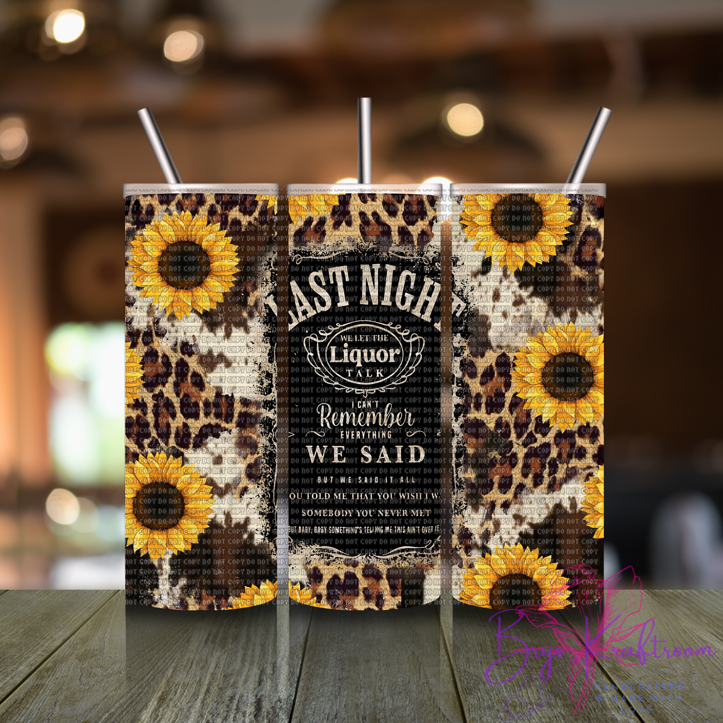 Last Night Sunflowers