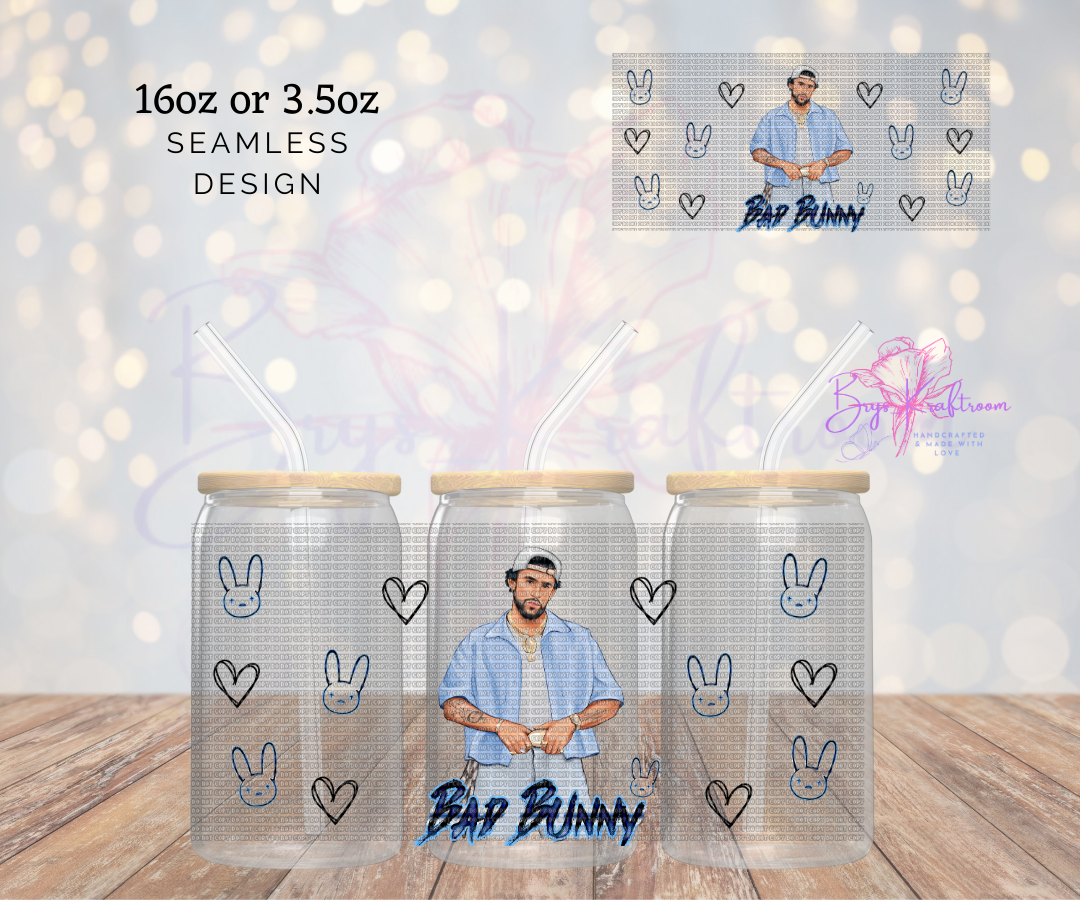 Bad Bunny Azul