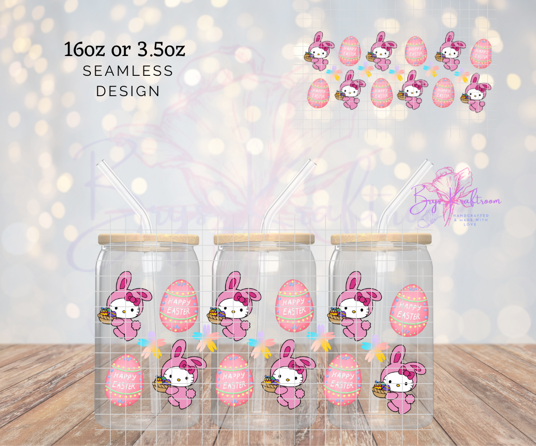 Hk Big Pink Easter Egg EXCLUSIVE* UV DTF Wraps