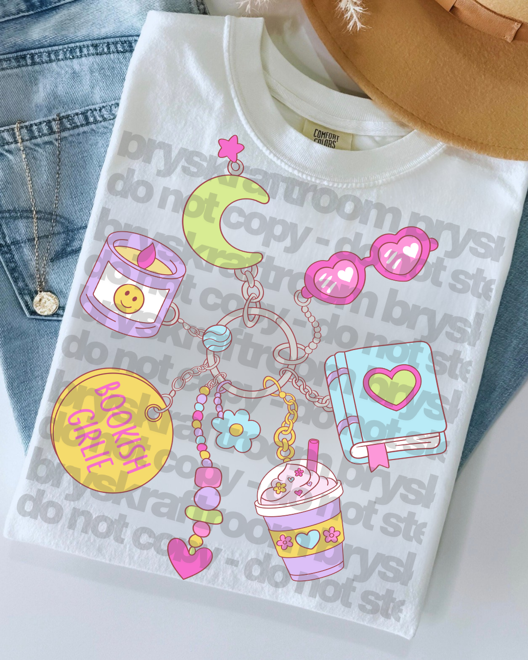 Bookish Girlie Keychains