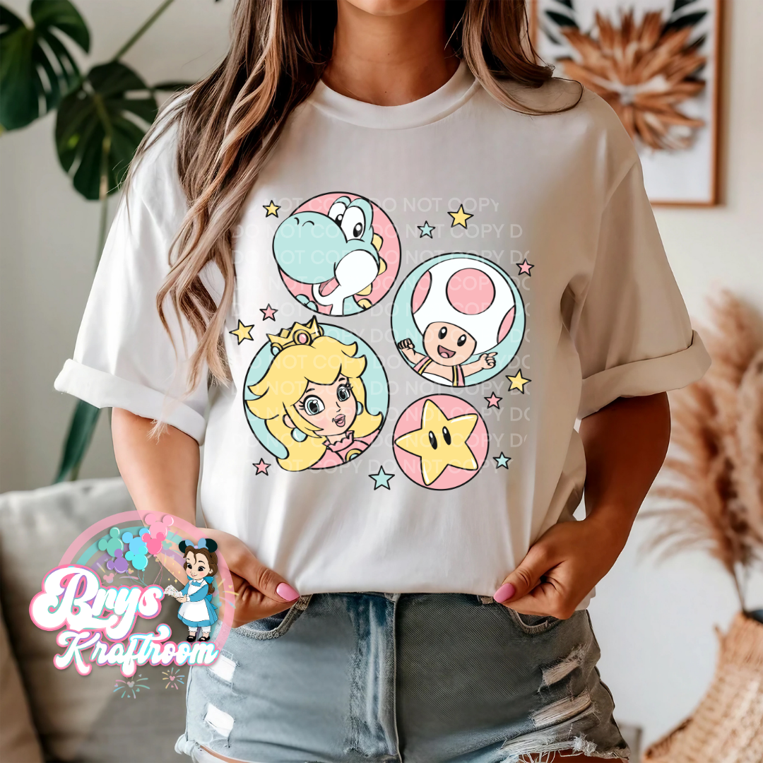 Princess Peach | Yoshi | Toad