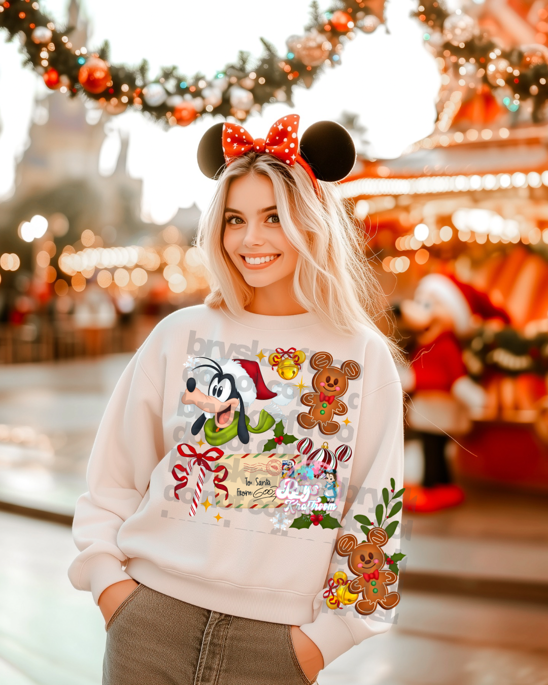 Goofy | Xmas Postage Letters