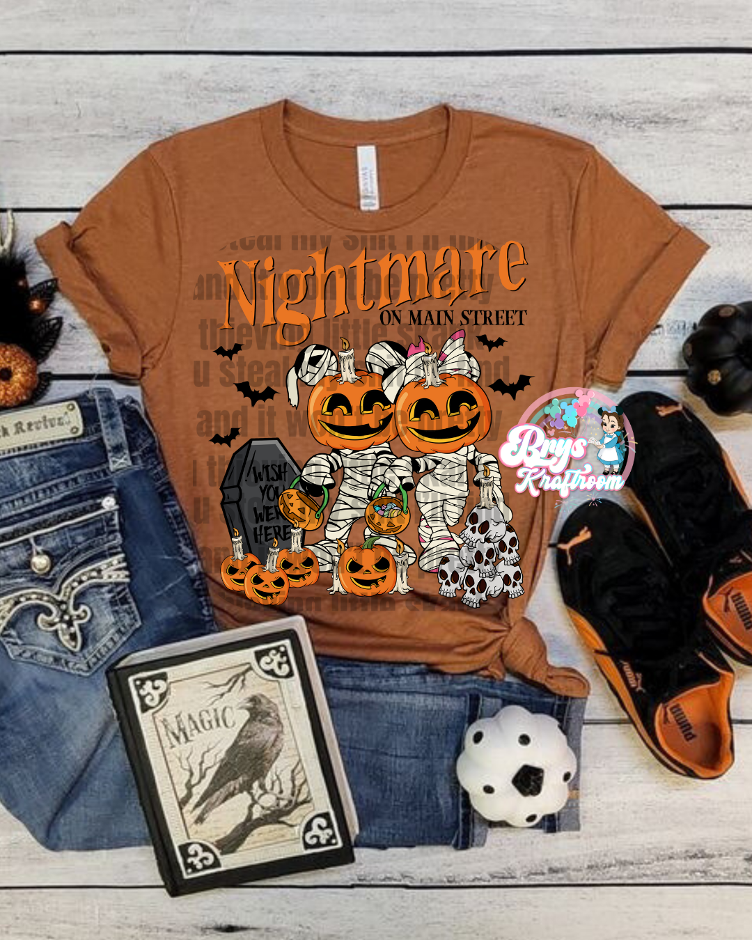 Nightmare on Main Street | Mummy Pumpkins