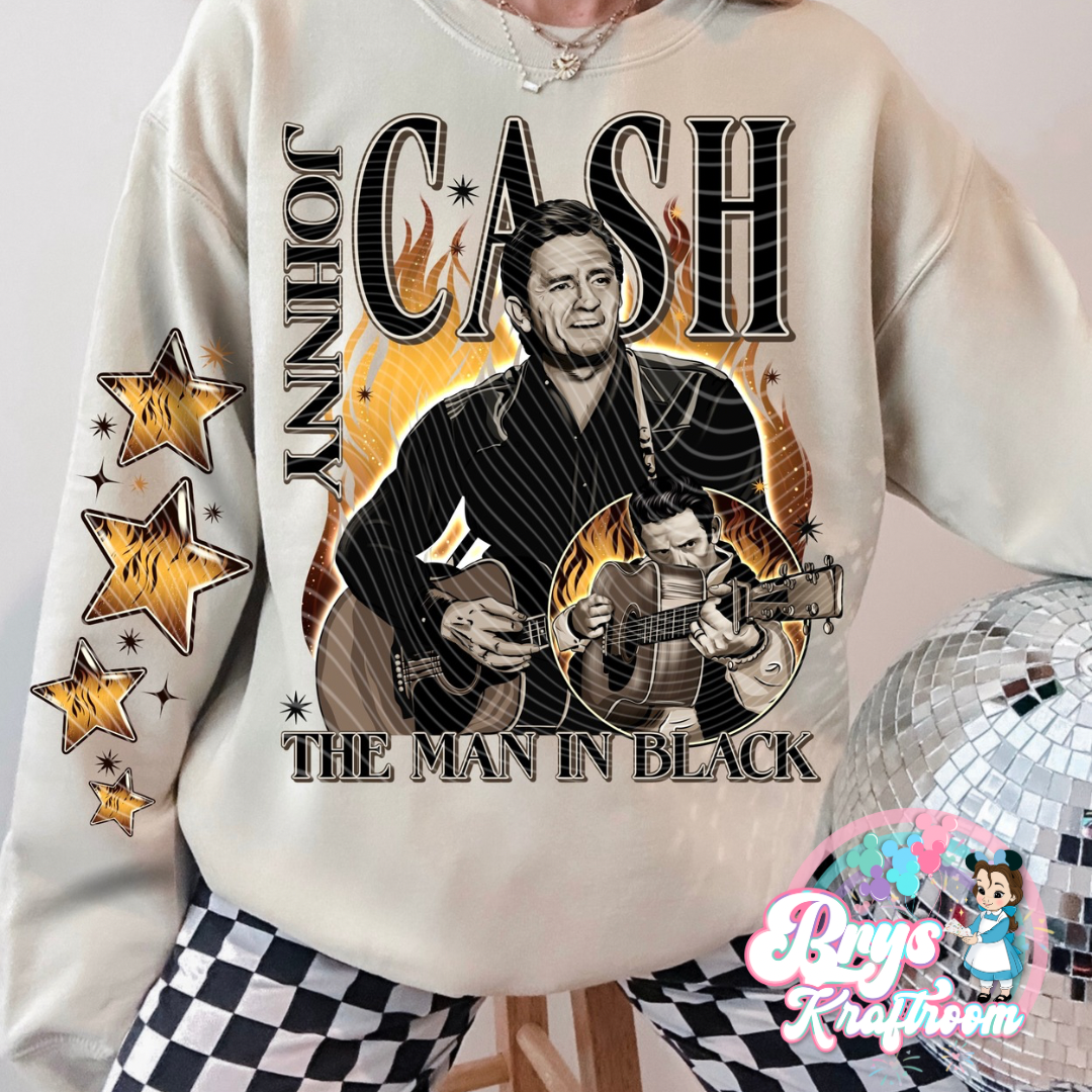 Johnny Cash (Flames)