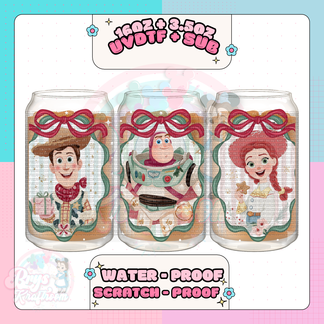 Woody| Buzz| Jesse Christmas