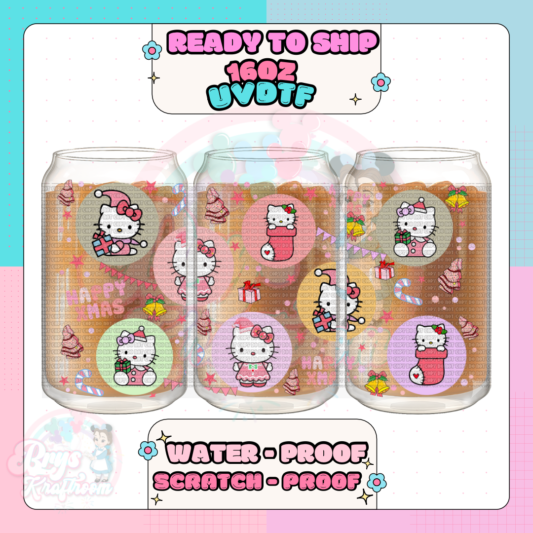 Pink XMAS HK Ornaments (RTS)