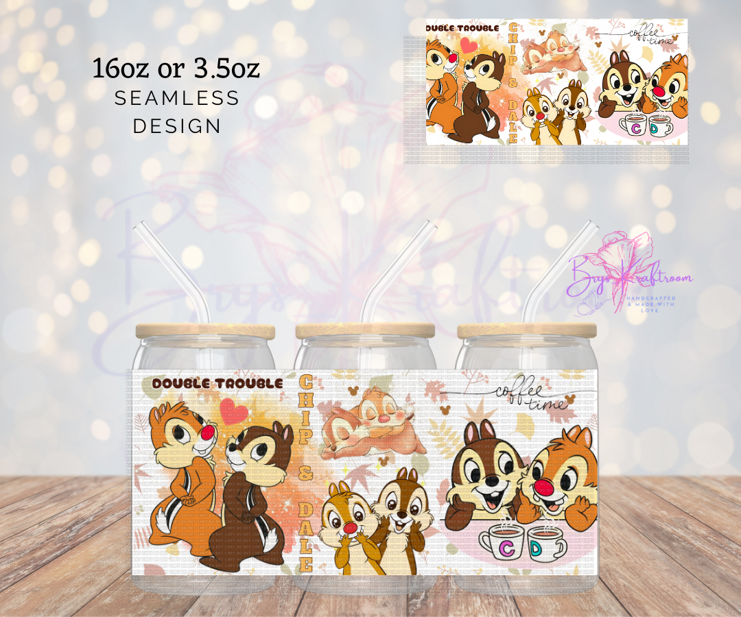 Chip n Dale UV DTF Wraps