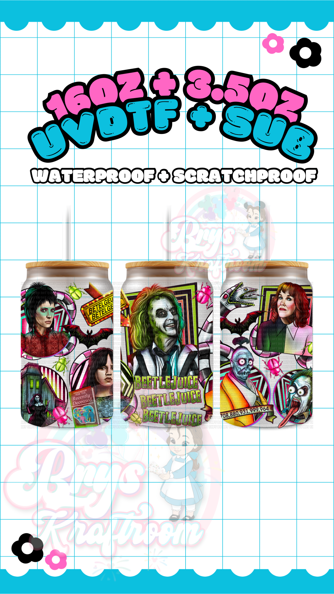 Beetlejuice x3