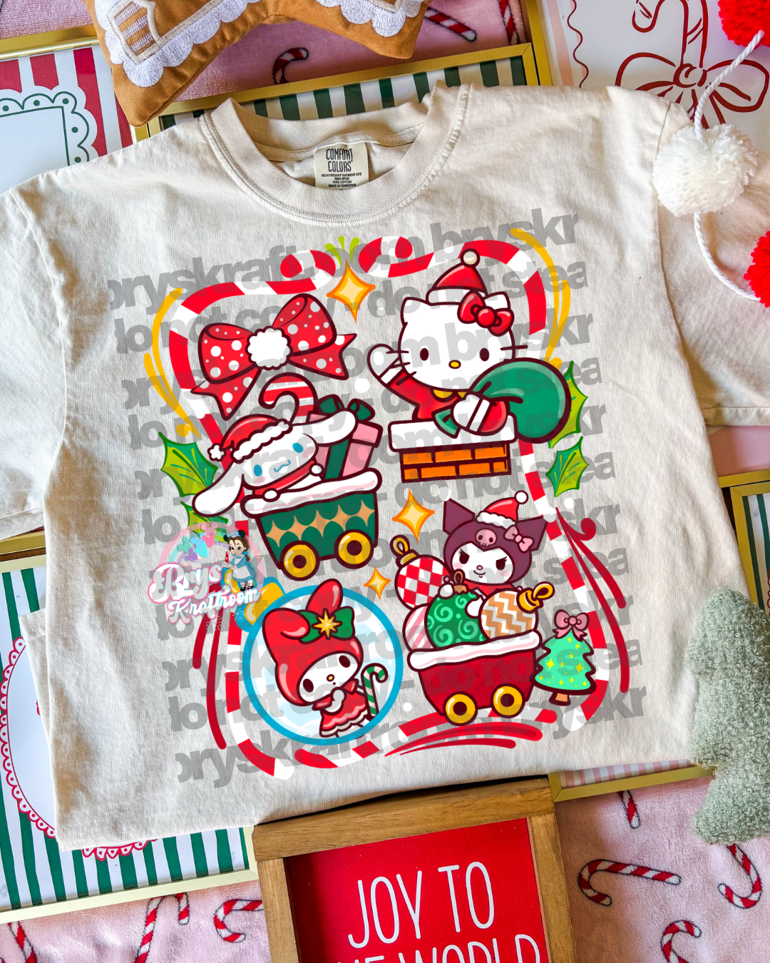 Estampado Navidad Sanrio