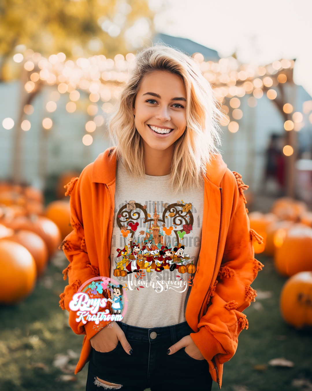 Happy Thanksgiving | White Font