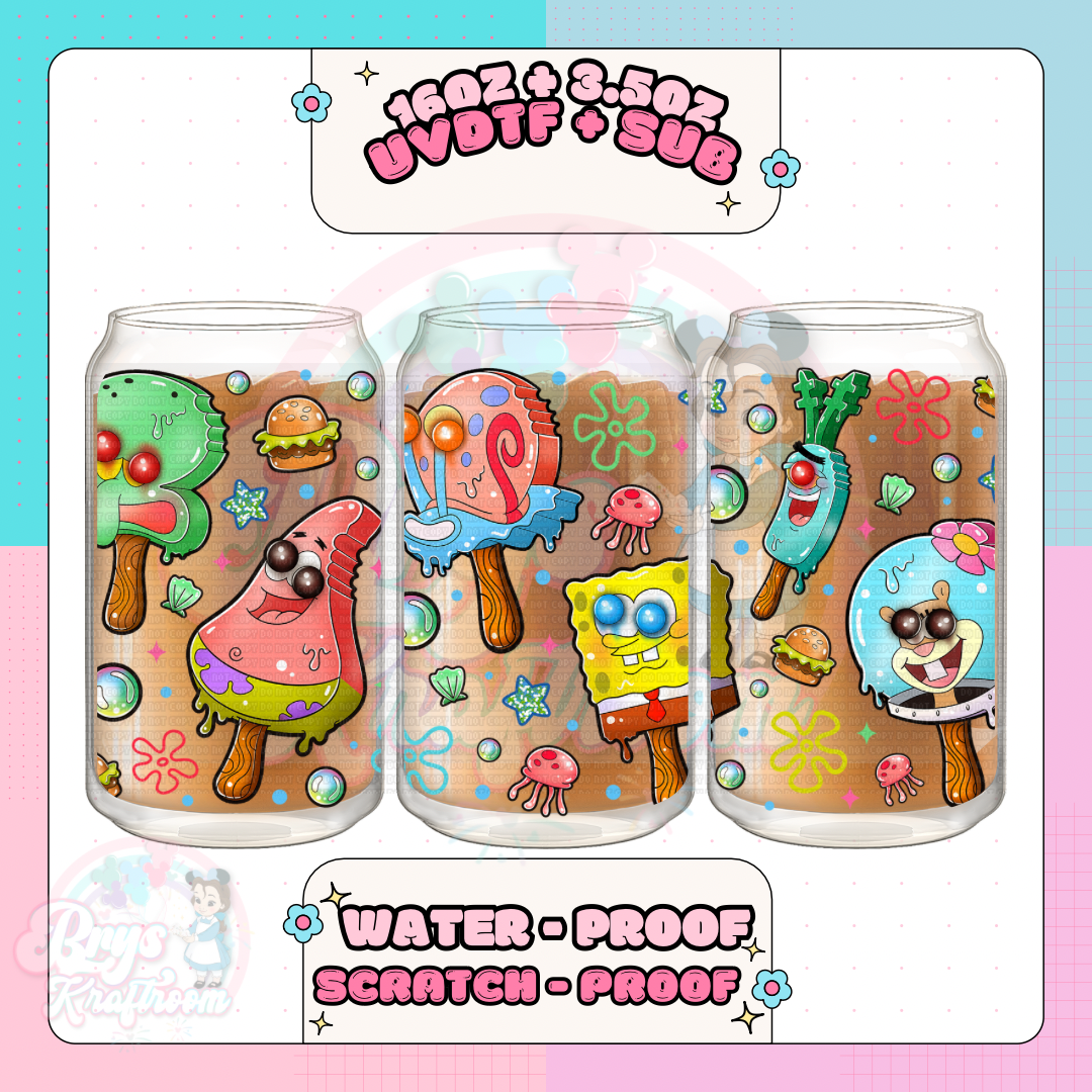 SpongeBob Popsicles