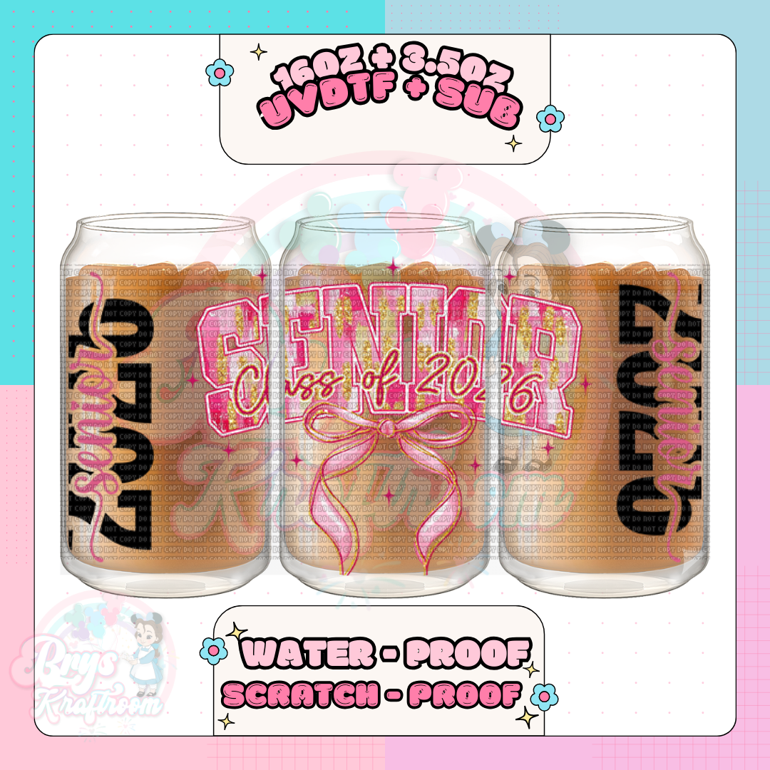 Senior C/O 26 | Pink