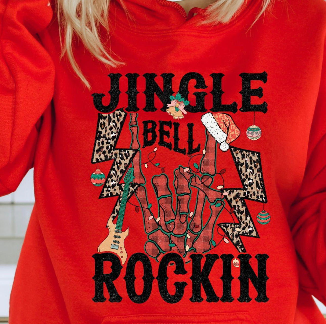 Jingle Bell Rockin’ 11” DTF Transfer
