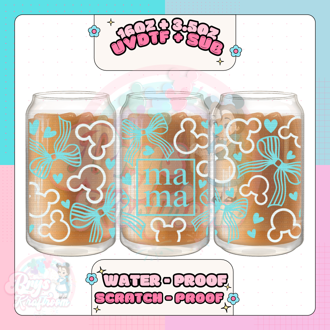 Mama Ears (Mint Green Blue)