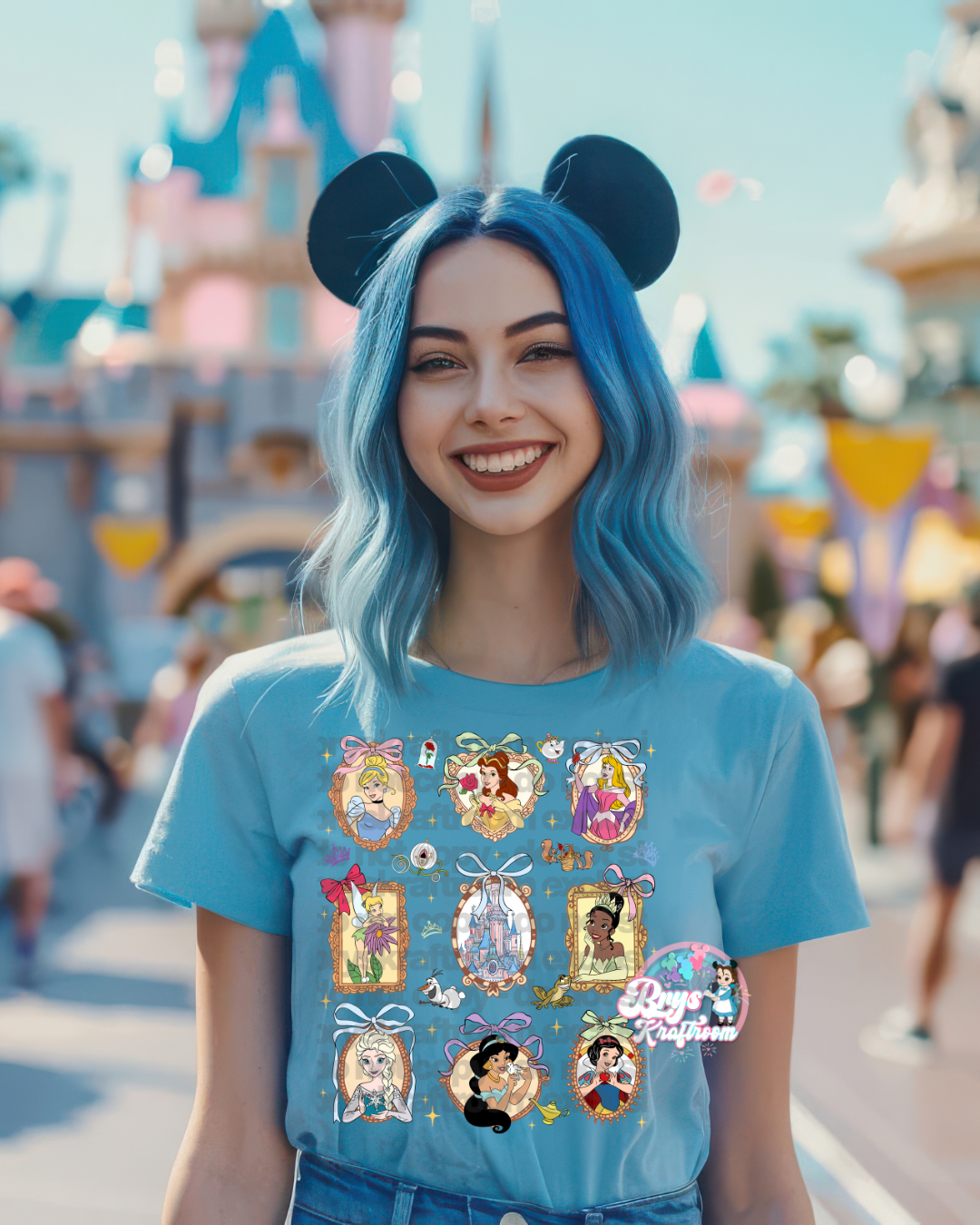 9 Framed Princesses