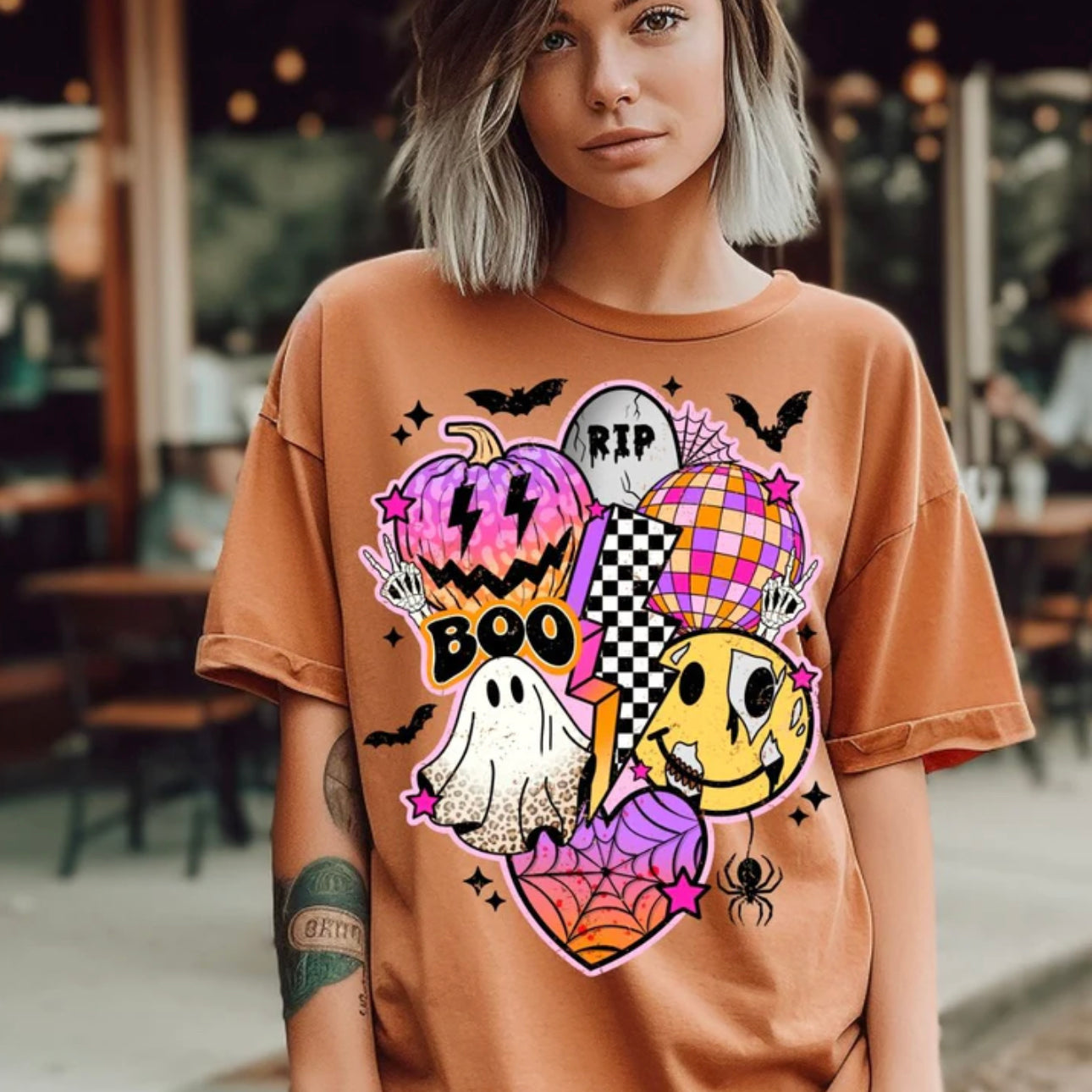 R.I.P BOO 11” DTF Transfer