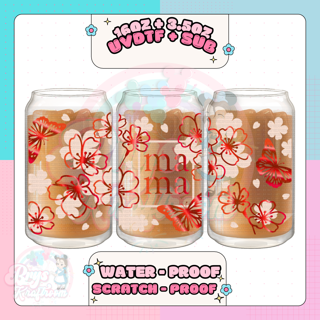 Mama Floral (Red Hot)