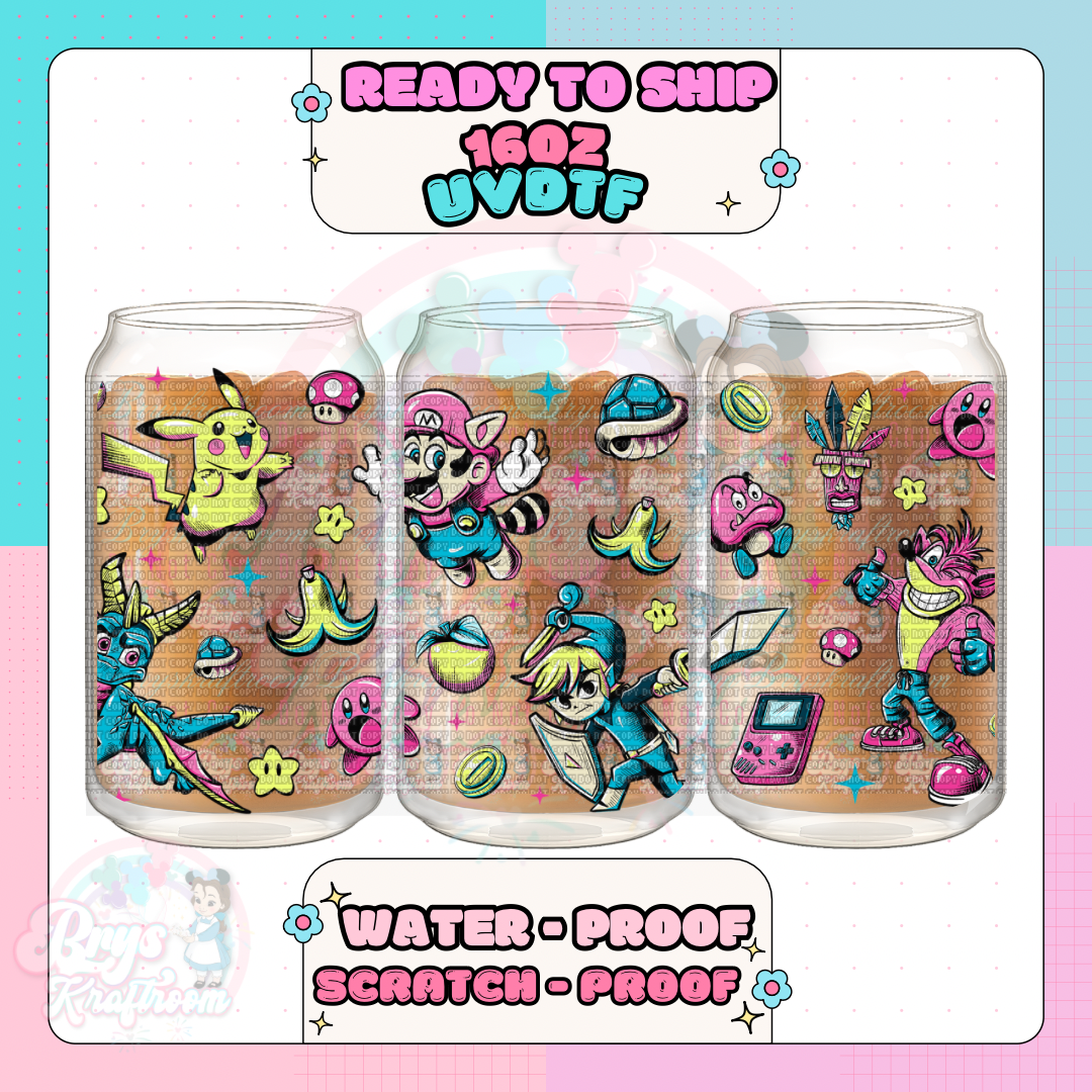 90’s Video Characters(RTS)