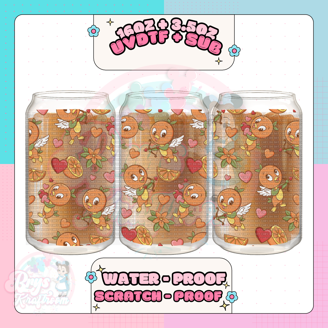 Florida Orange Love Bird