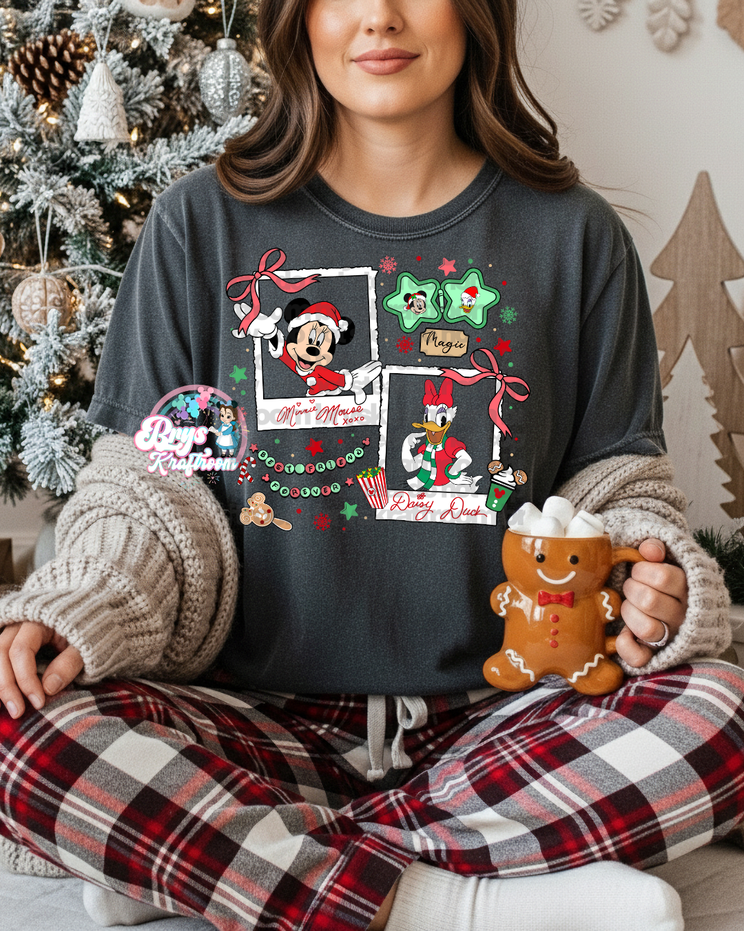 Xmas Signature Girly Polaroids