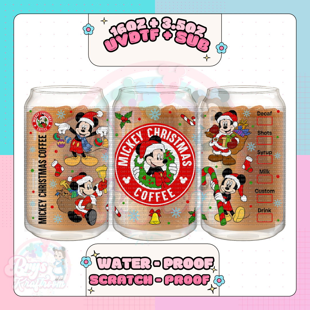 Mickey Xmas Coffee