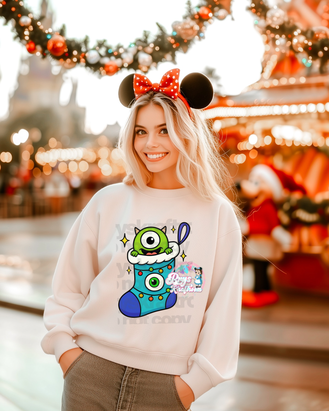 Mike Wazowski Stocking