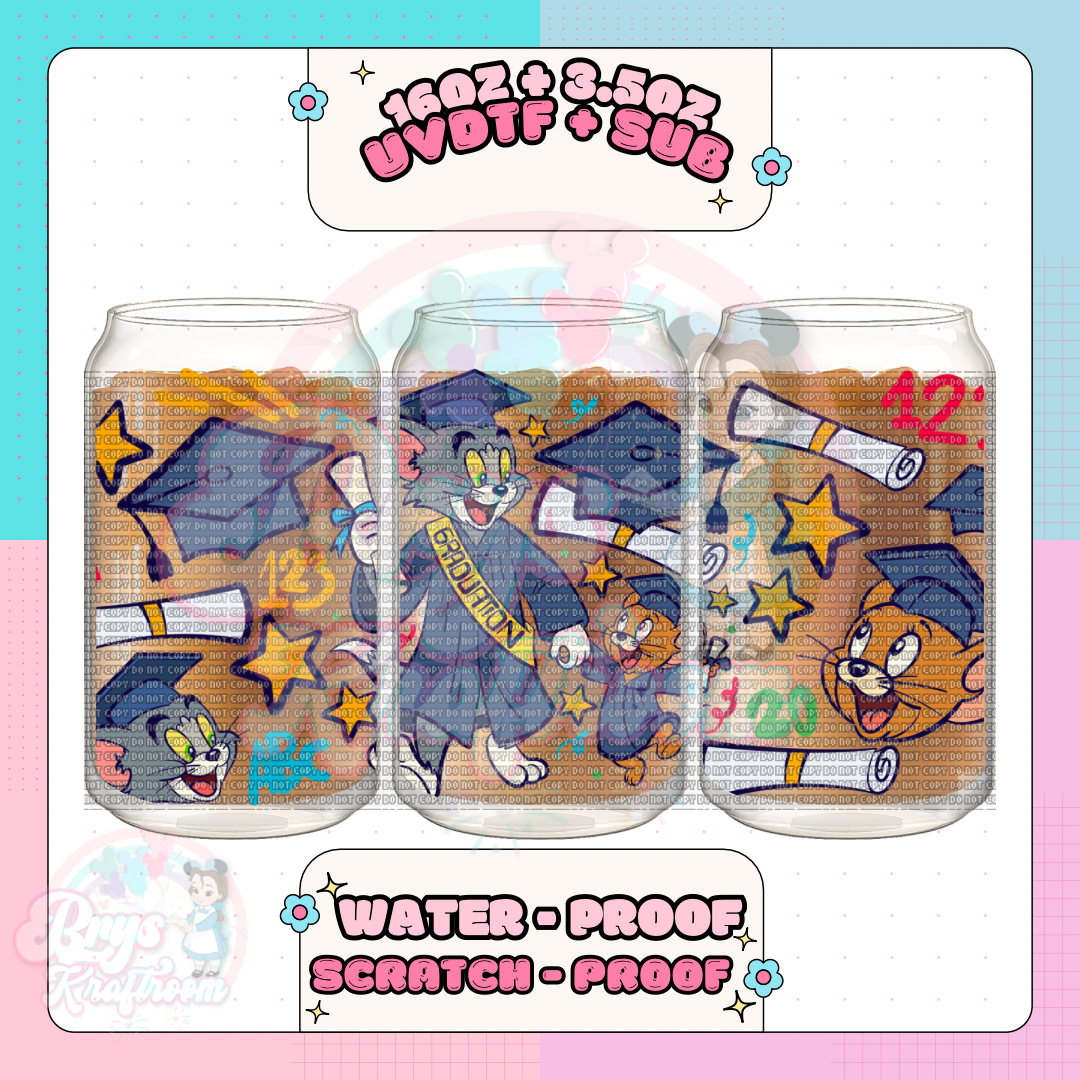 Graduation Tom + Jerry