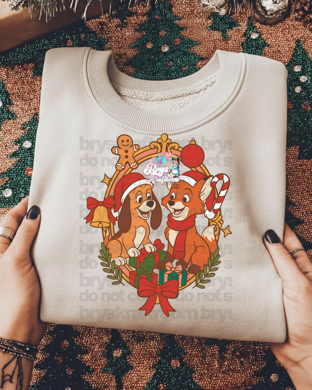 Xmas Frame | Scout Dog