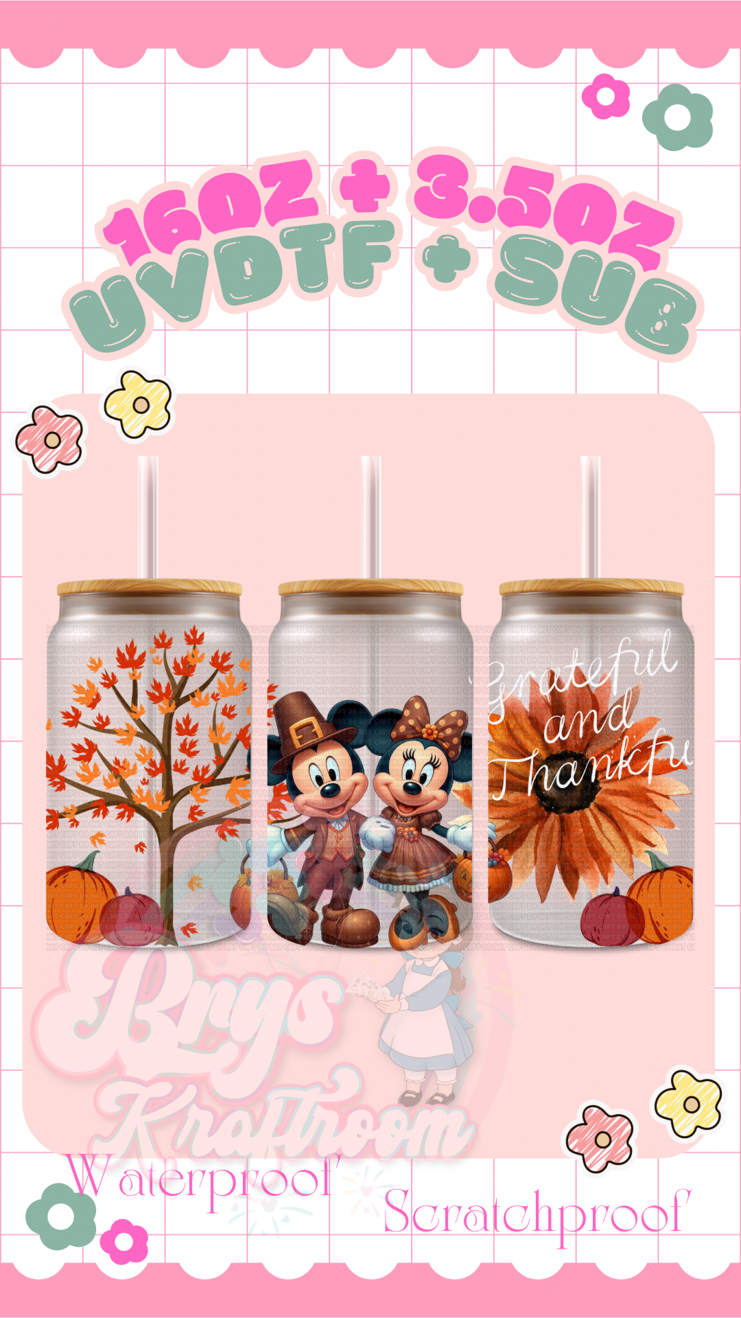 Grateful + Thankful Mouses *SHOP EXCLUSIVE*