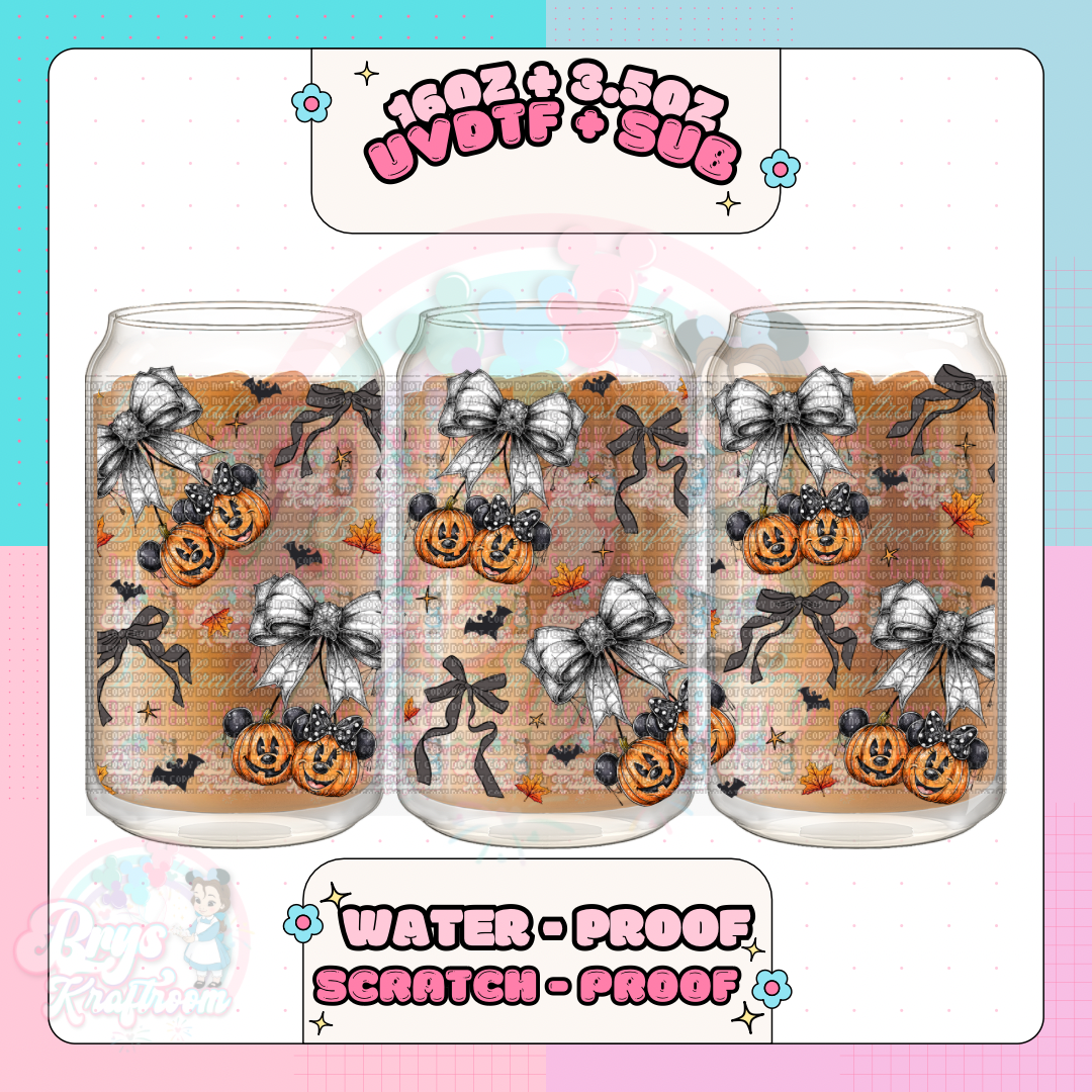 Spooky Coquette Pumpkins