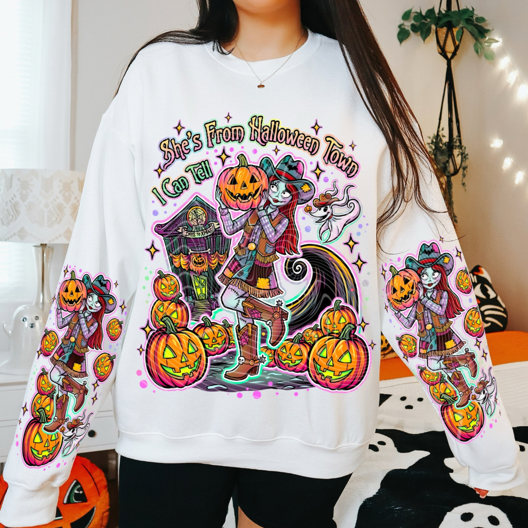 She’s from Halloween town