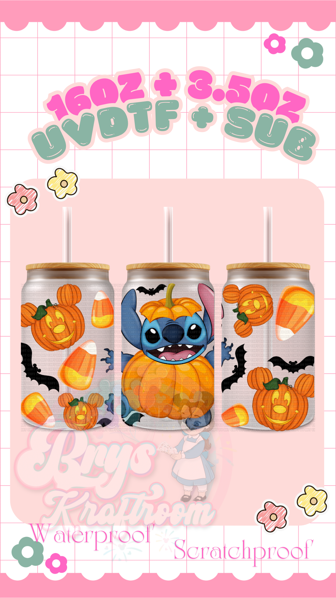 Stitch Pumpkin