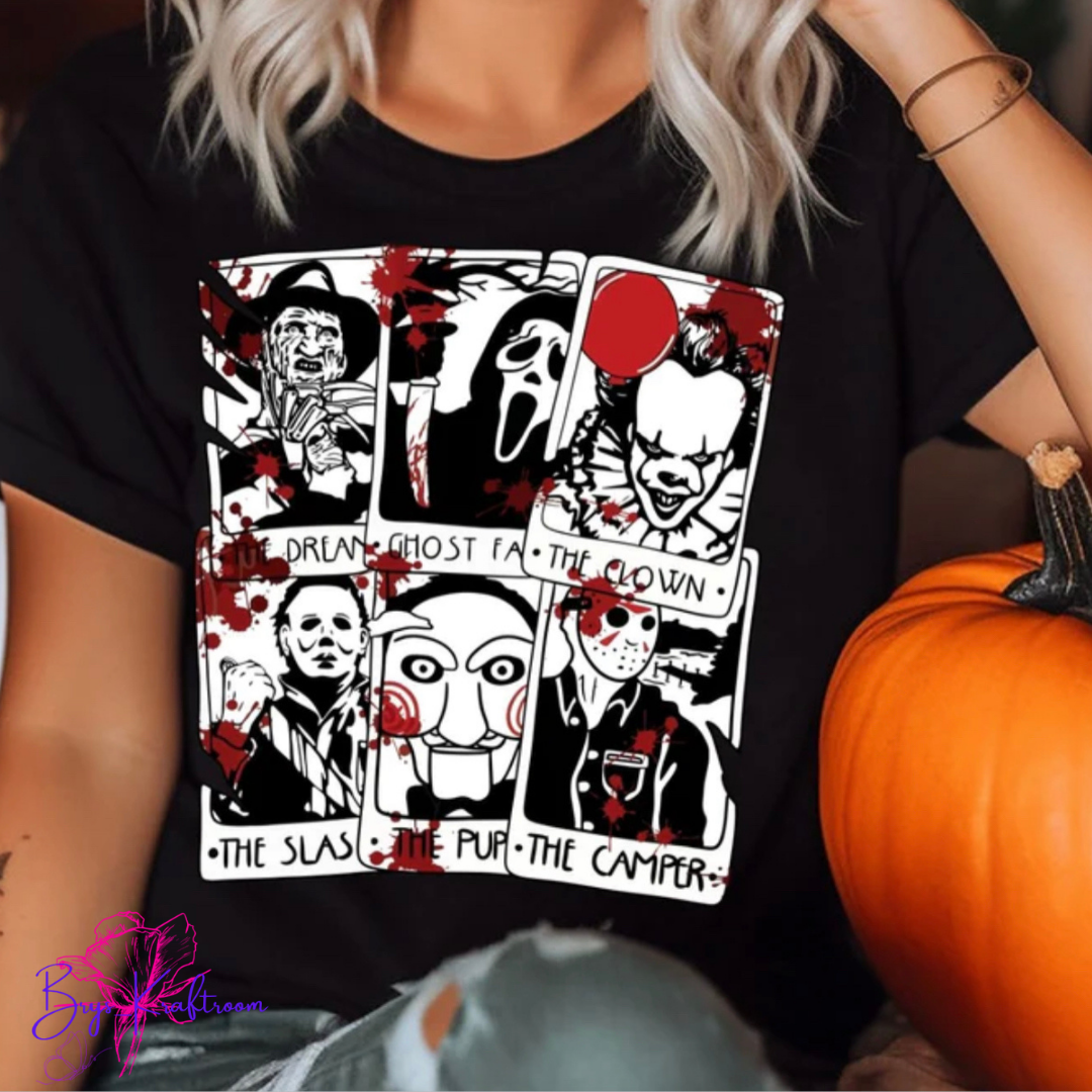 Serial Killers 6 Tarrot Cards