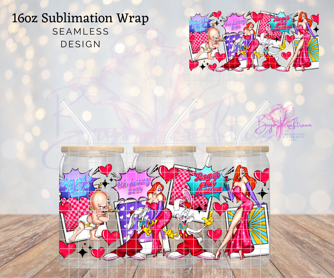Red Rabbit UV DTF Wraps
