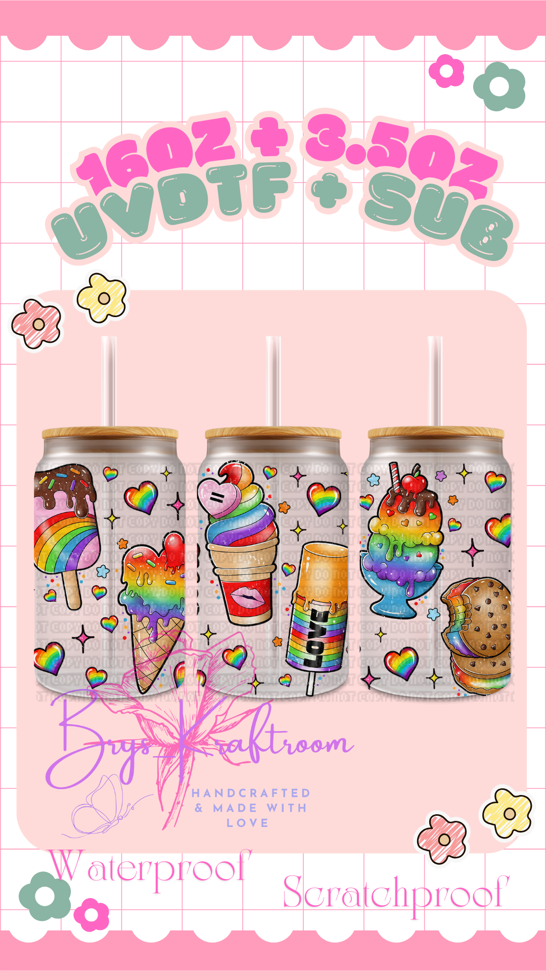 Pride ice creams *EXCLUSIVE*