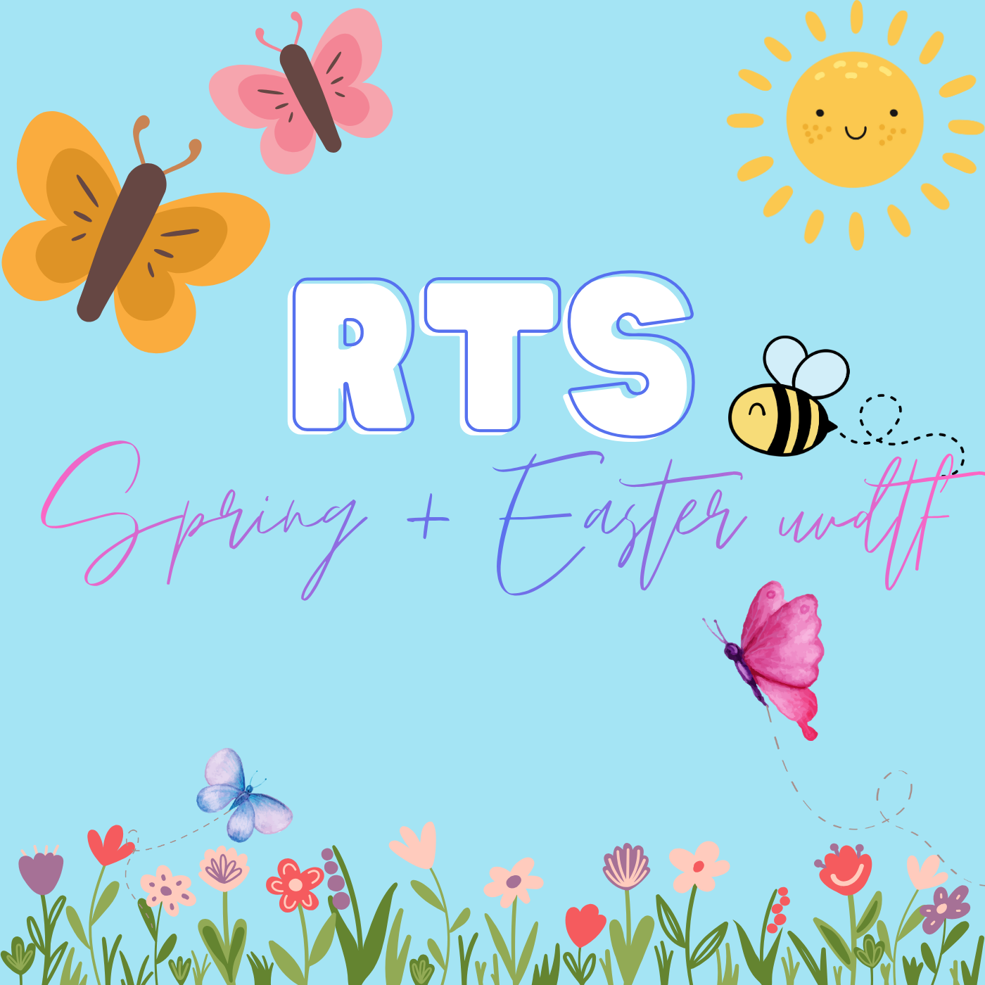 RTS SPRING / EASTER UVDTF (READY TO SHIP)