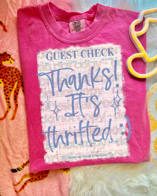 Thanks ! It’s Thrifted