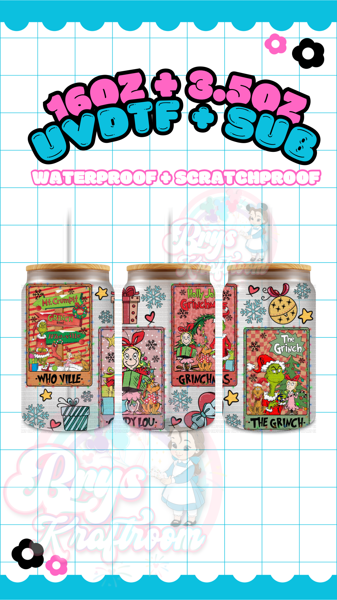 Whoville Grinch Cards