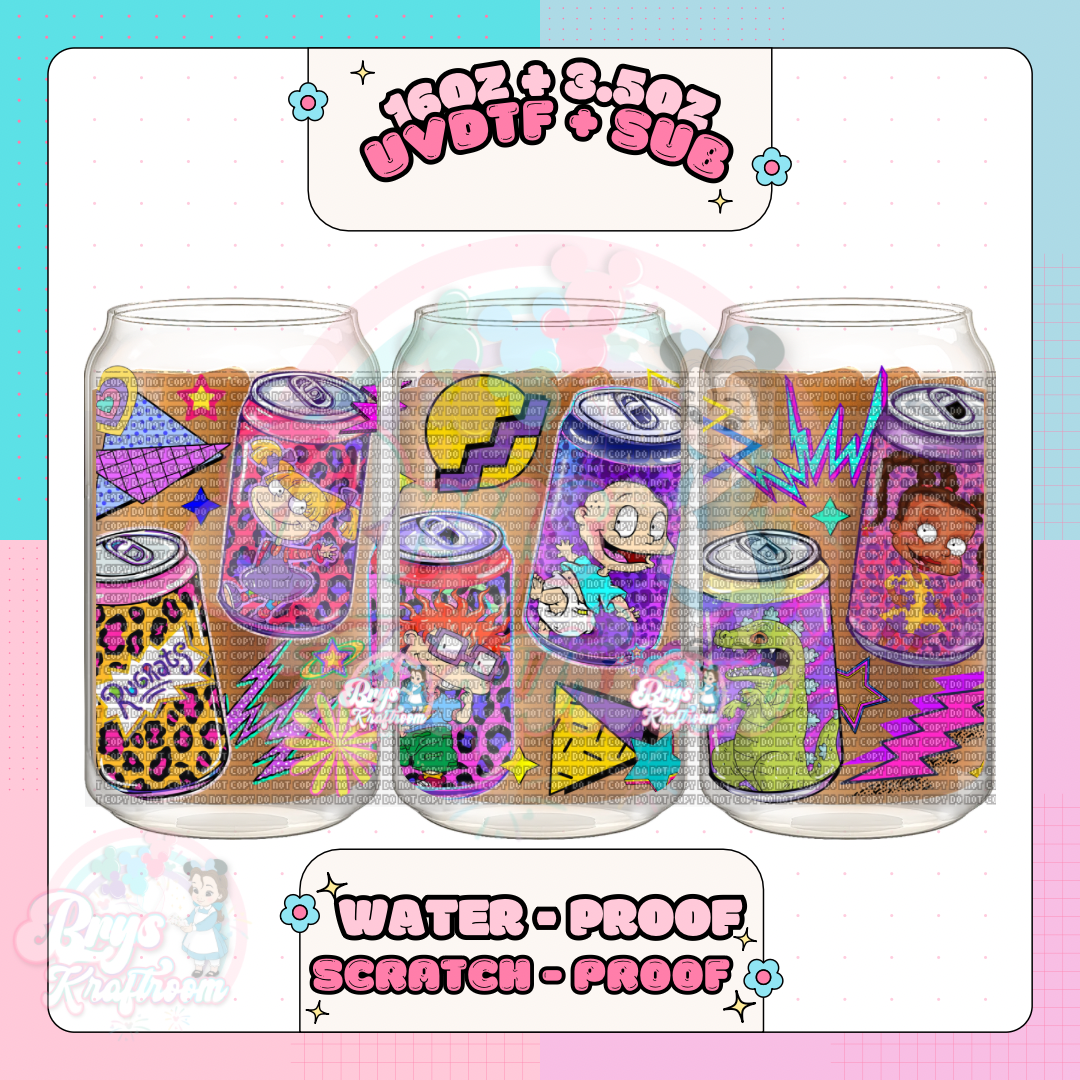 Rugrats Soda Pops