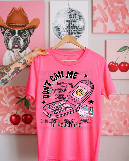 Don’t Call Me