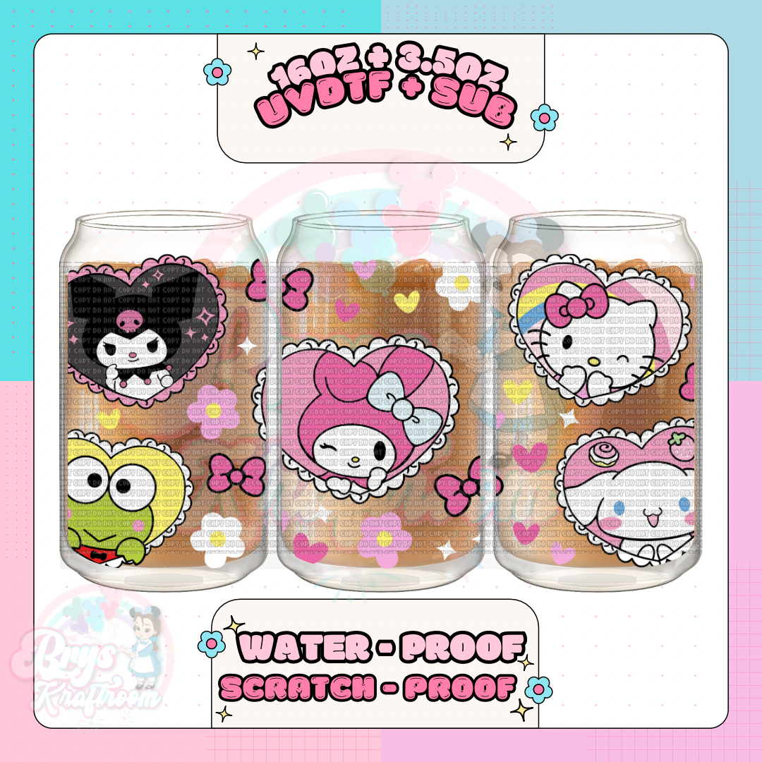 Sanrio Lace Hearts