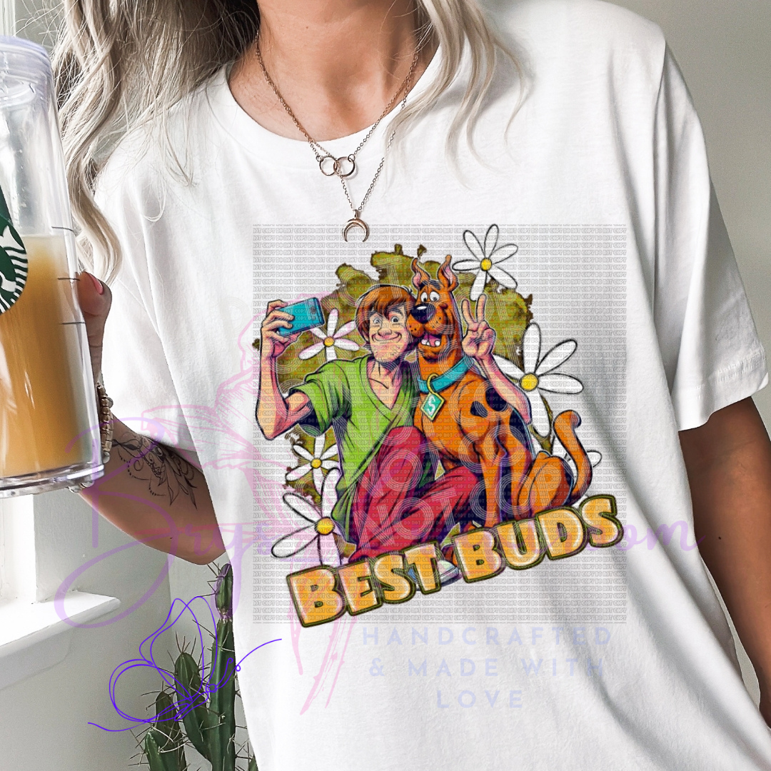 Scooby Best Buds 11” DTF