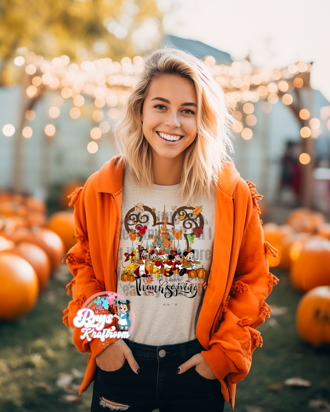 Happy Thanksgiving | Black Font