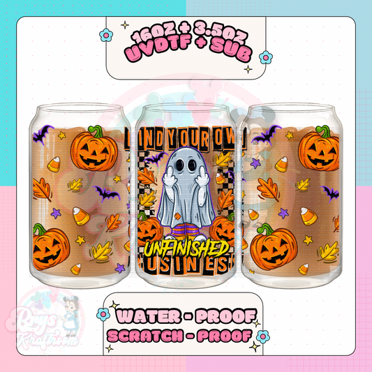 Mind Your Own Unfinished Business