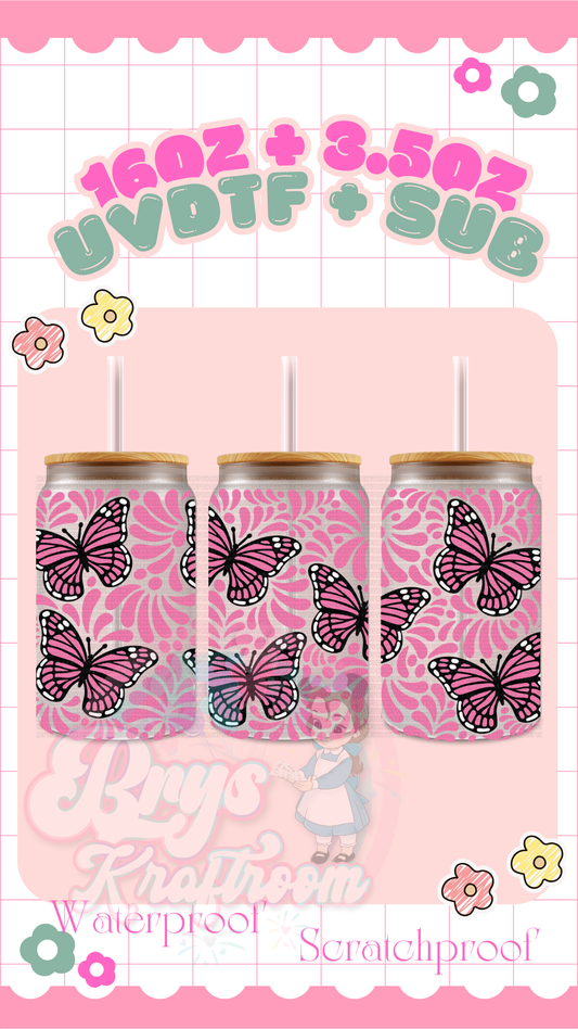Butterfly Talavera ( Powder Pink)