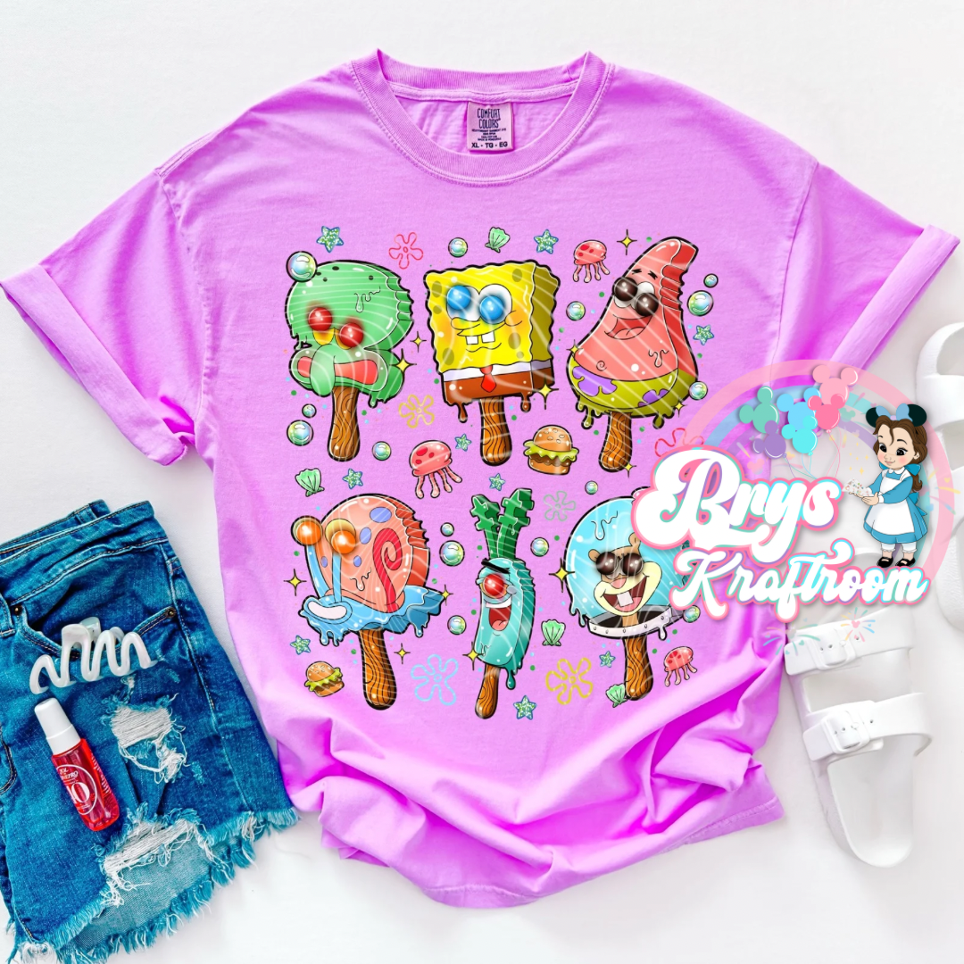 Bikini Bottom Popsicles